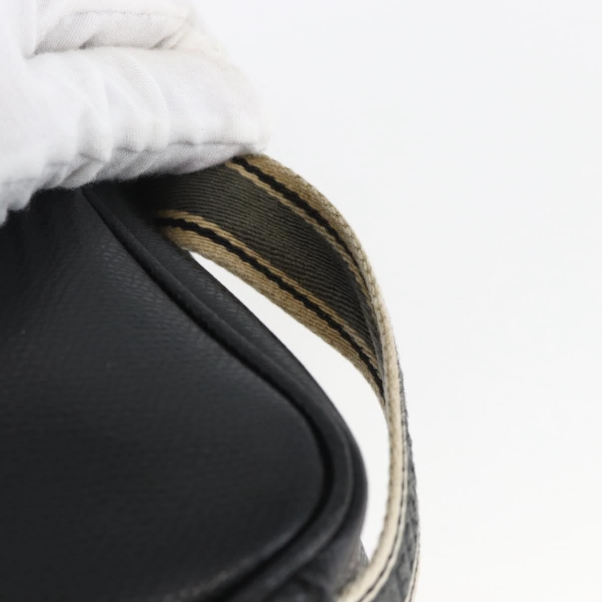 Salvatore Ferragamo Vintage Clutch Leather Black Leather Clutche & Pouche Bag (Pre-Owned)