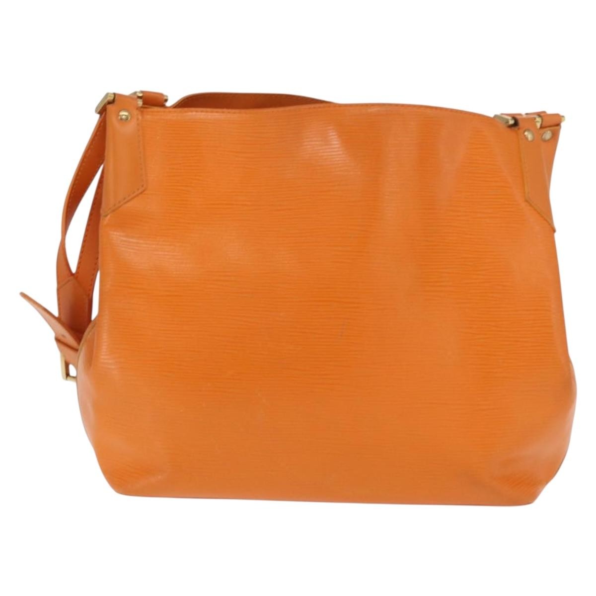 Louis Vuitton Mandara Epi Leather Orange Leather Shoulder Bag Bag (Pre-Owned)