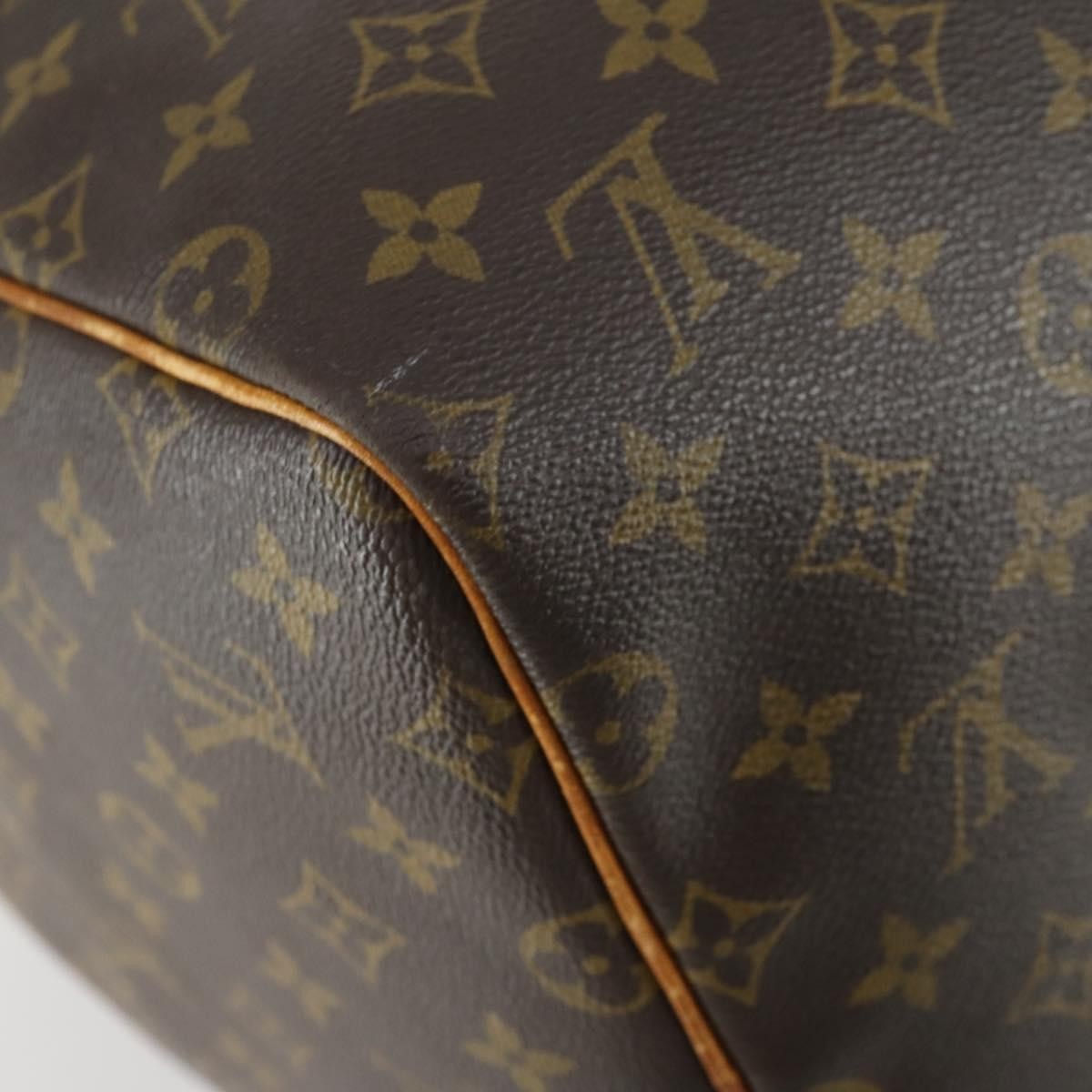 Louis Vuitton Keepall Monogram Canvas Brown Canvas Travel Bag Bag (Pre-Owned)