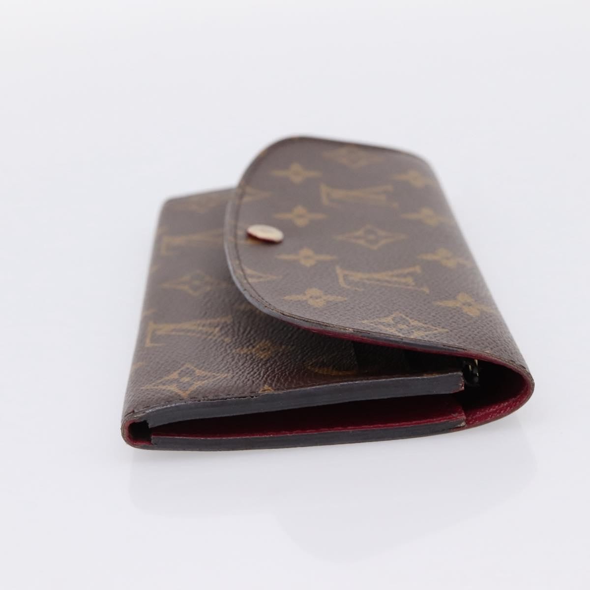 Louis Vuitton Emilie Monogram Canvas Brown Canvas Wallets Accessory (Pre-Owned)