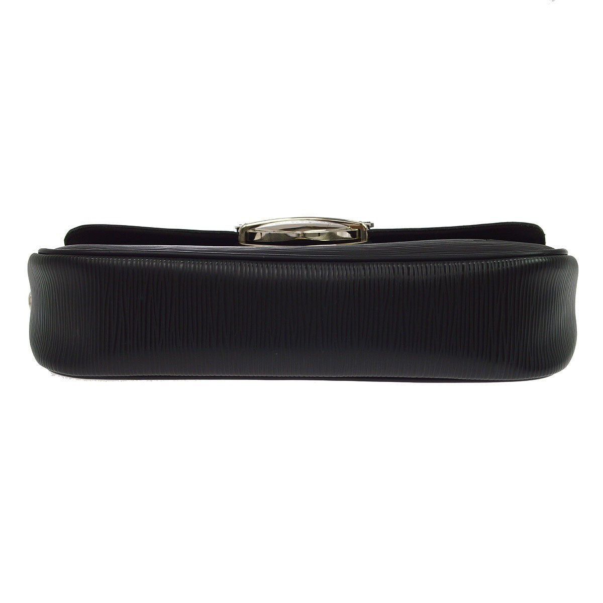 Louis Vuitton Montaigne Clutch Epi Leather Black Leather Clutche & Pouche Bag (Pre-Owned)