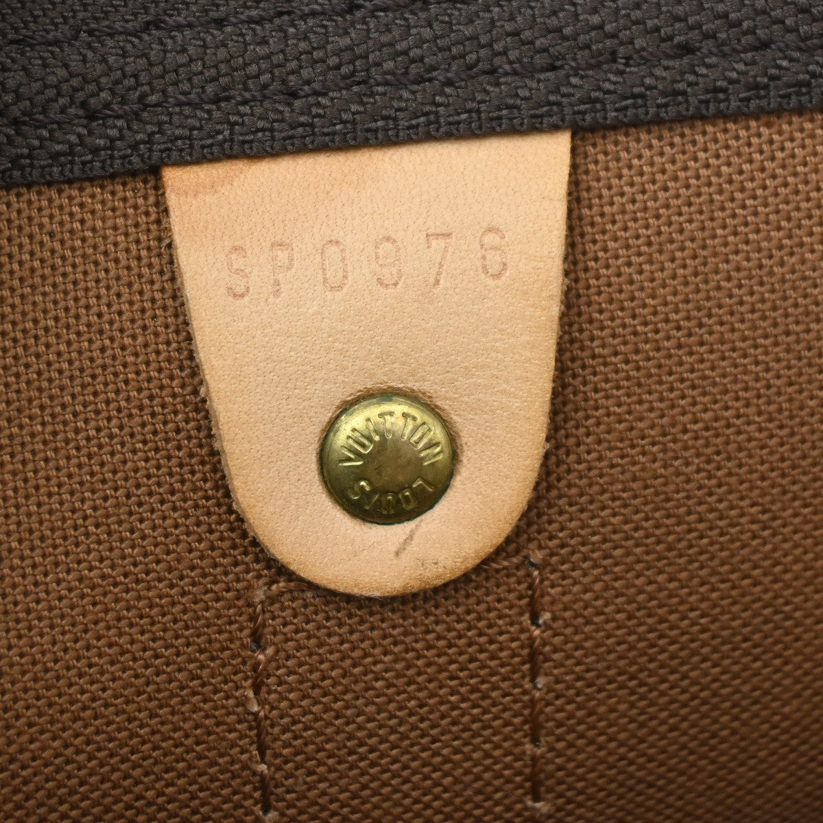 Louis Vuitton Keepall Monogram Brown Canvas Travel Bag Bag (Pre-Owned)