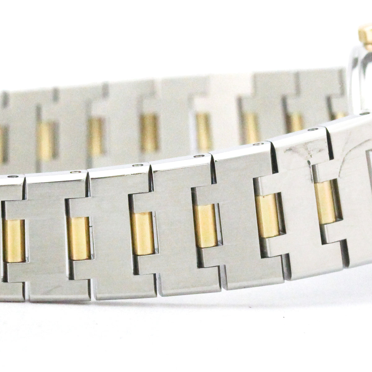 Bvlgari Bvlgari Quartz Stainless Steel And Yellow Gold Watch (Pre-Owned)