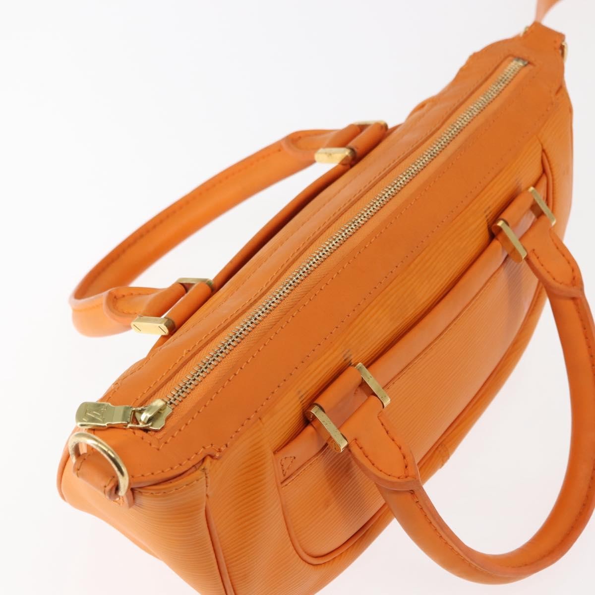 Louis Vuitton Danura Epi Orange Leather Handbag (Pre-Owned)