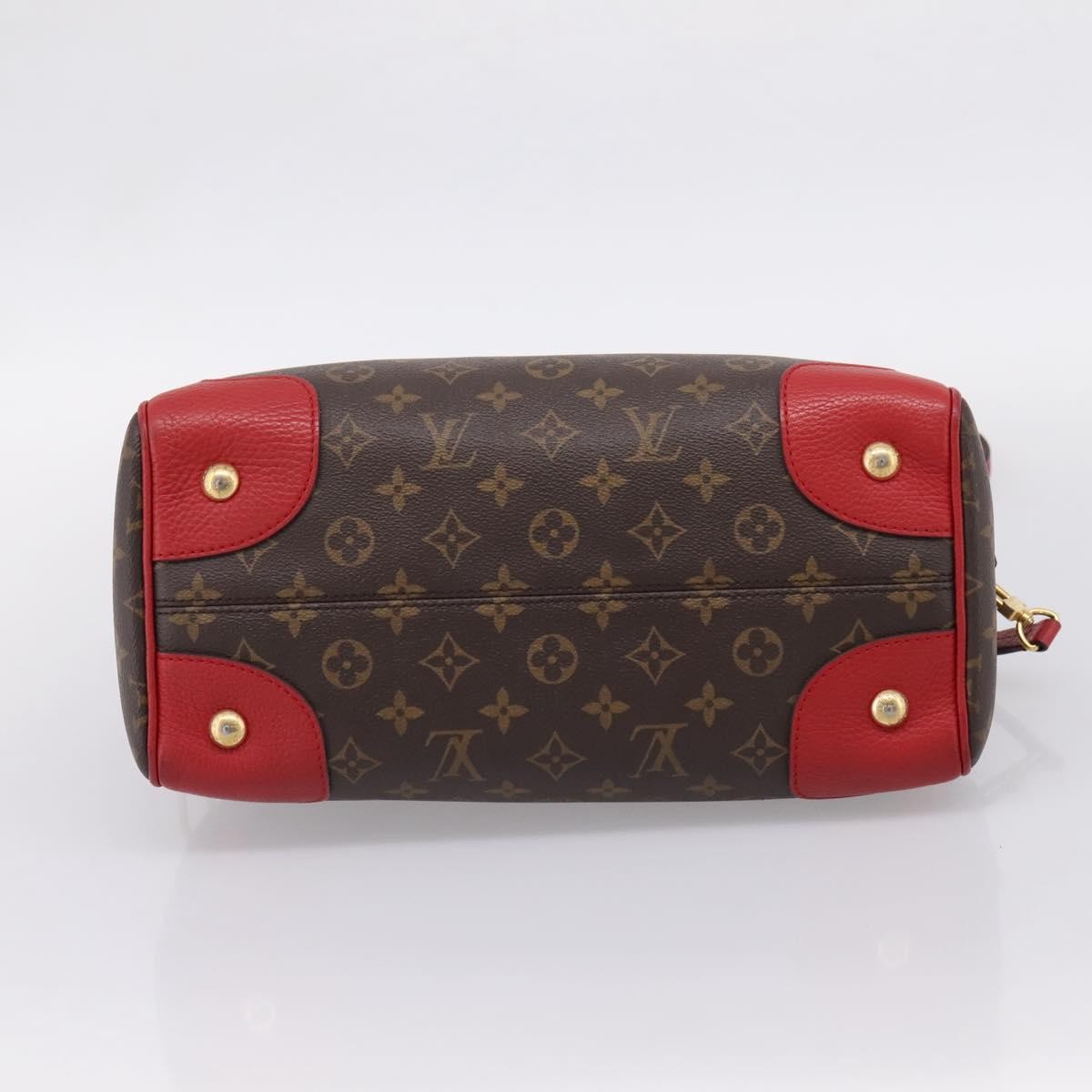 Louis Vuitton Retiro Monogram Canvas Brown Canvas Handbag (Pre-Owned)
