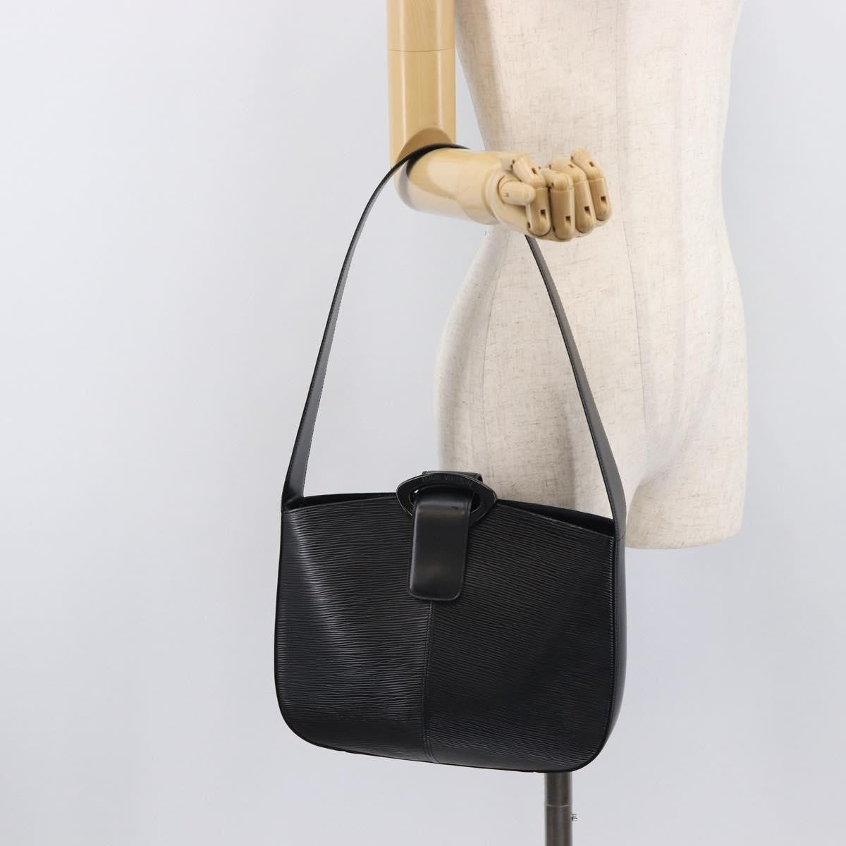 Louis Vuitton Reverie Epi Leather Black Leather Handbag (Pre-Owned)