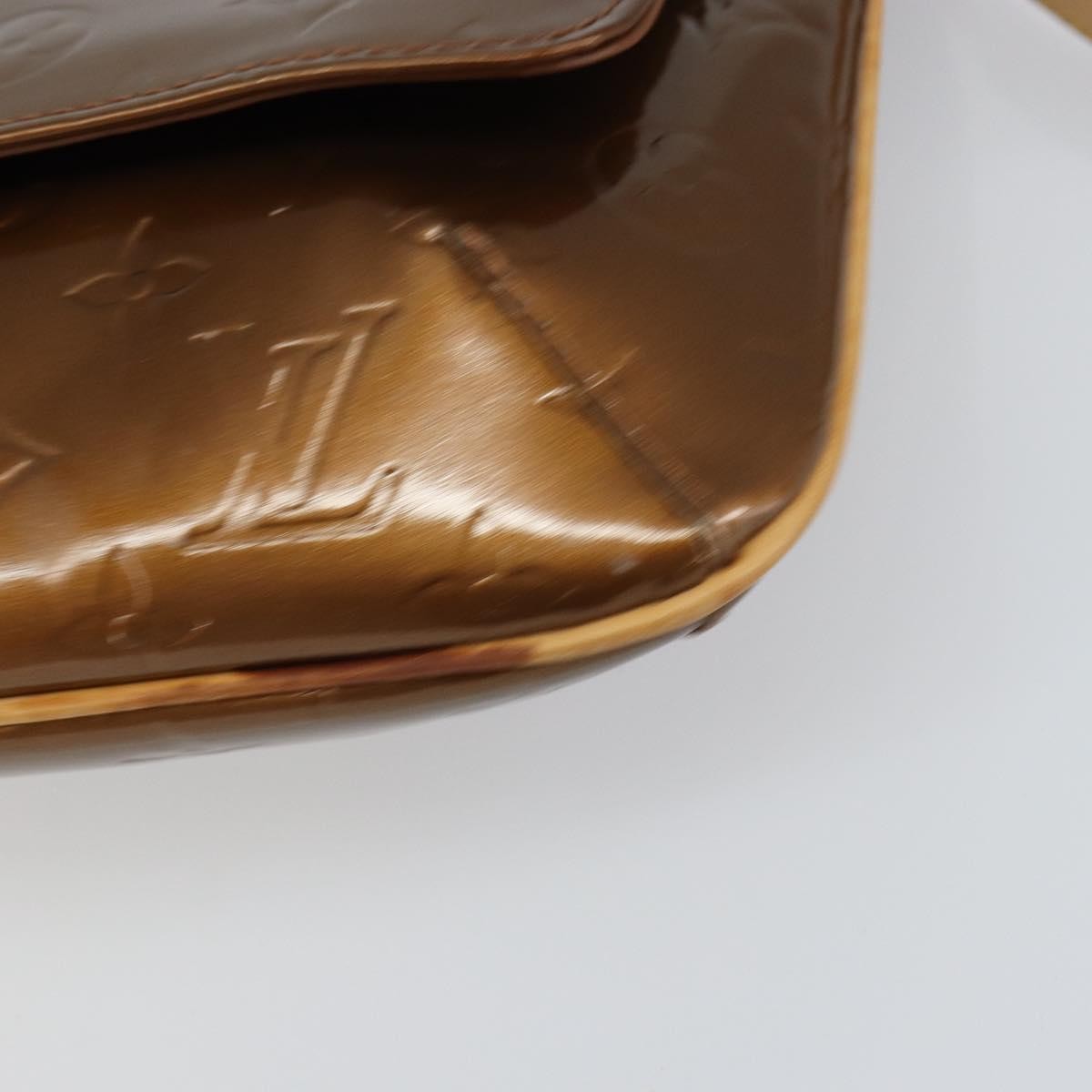 Louis Vuitton Thompson Street Monogram Vernis Brown Patent_Leather Shoulder Bag Bag (Pre-Owned)