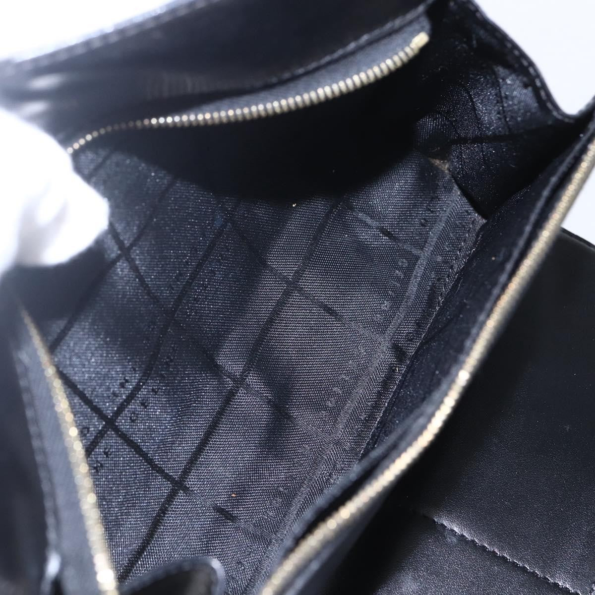 Celine Vintage Macadam Canvas Black Canvas Shoulder Bag Bag (Pre-Owned)