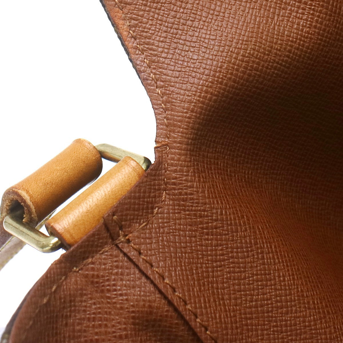 Louis Vuitton Musette Monogram Canvas Brown Canvas Shoulder Bag Bag (Pre-Owned)