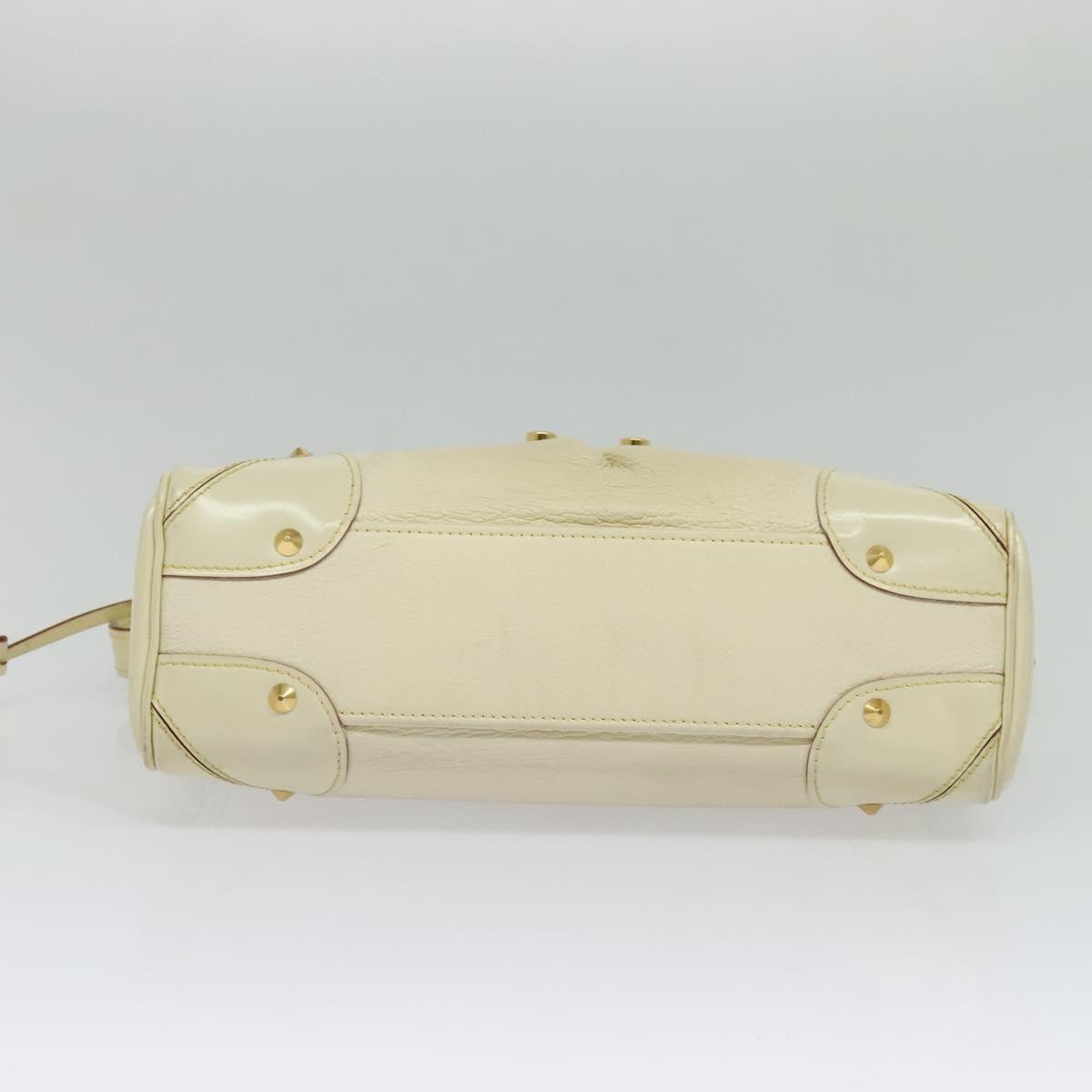 Louis Vuitton Suhali L'essentiel Leather White Leather Shoulder Bag Bag (Pre-Owned)