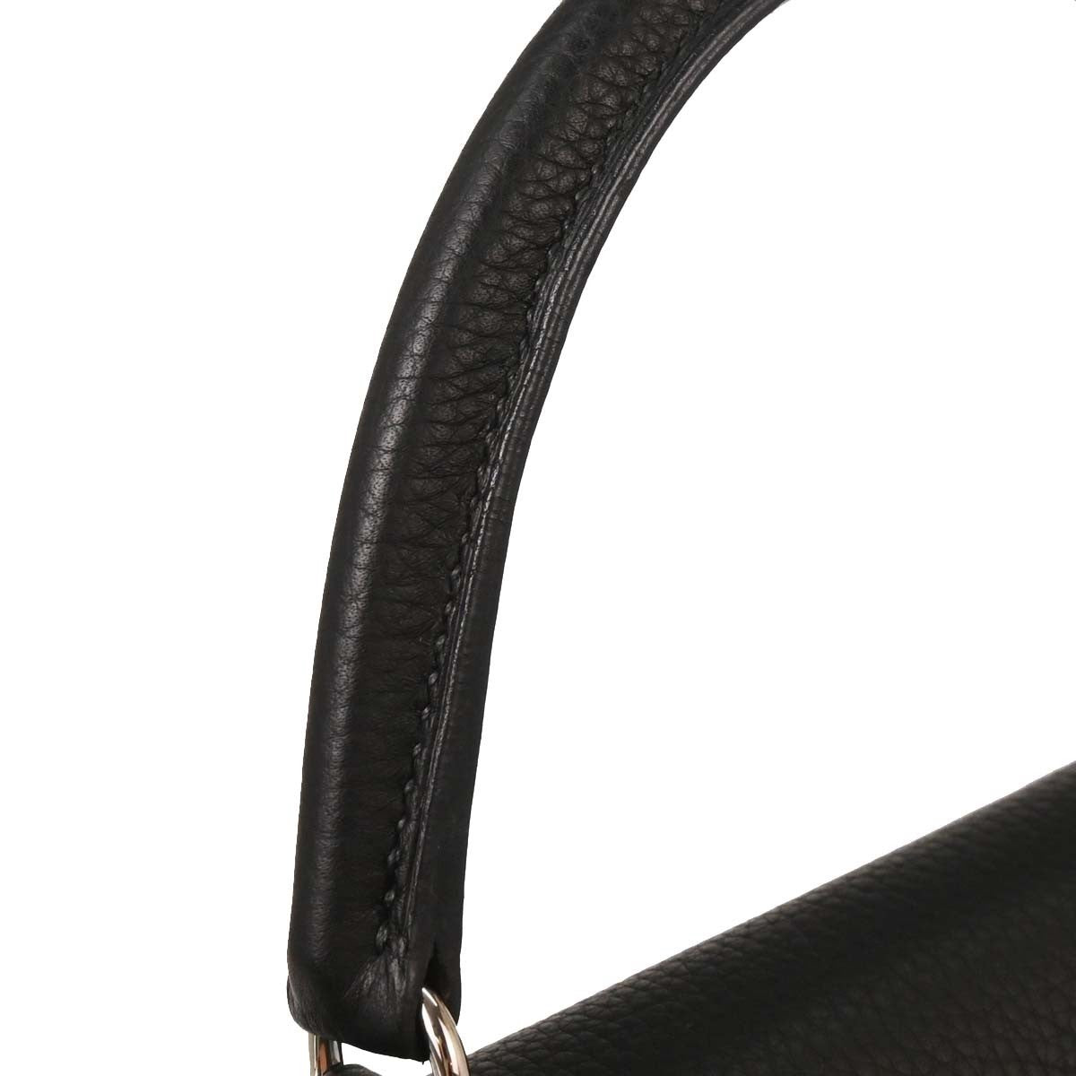 Hermes Kelly Black Togo With Gold Hardware Black Togo_Leather Handbag (Pre-Owned)