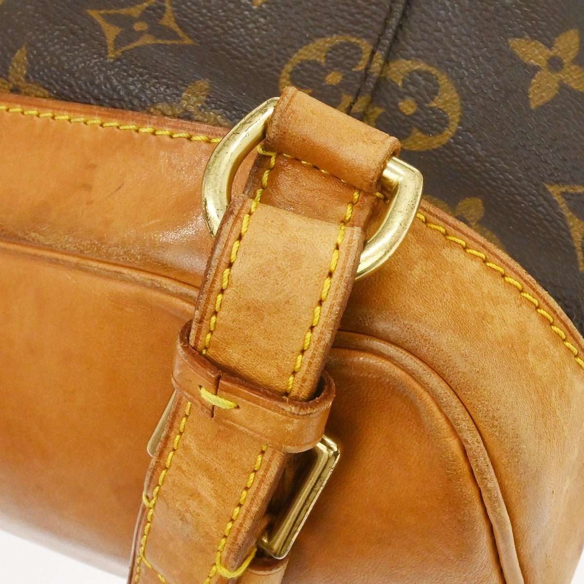 Louis Vuitton Vintage Montsouris Monogram Canvas Brown Canvas Backpack Bag (Pre-Owned)
