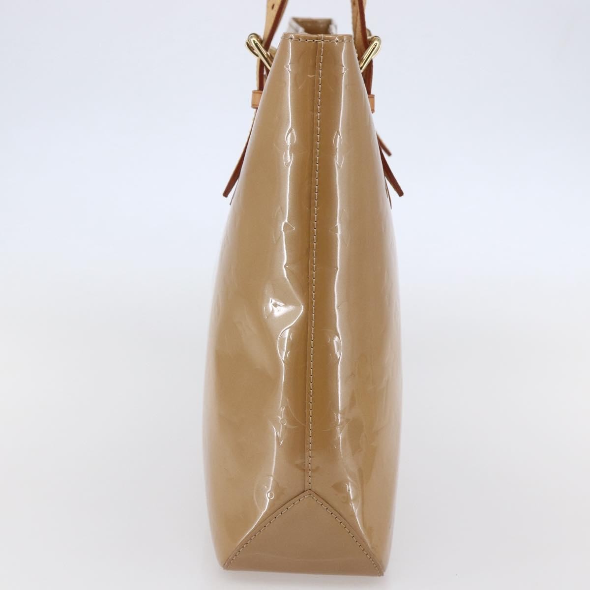 Louis Vuitton Brentwood Monogram Vernis Brown Patent_Leather Bag (Pre-Owned)