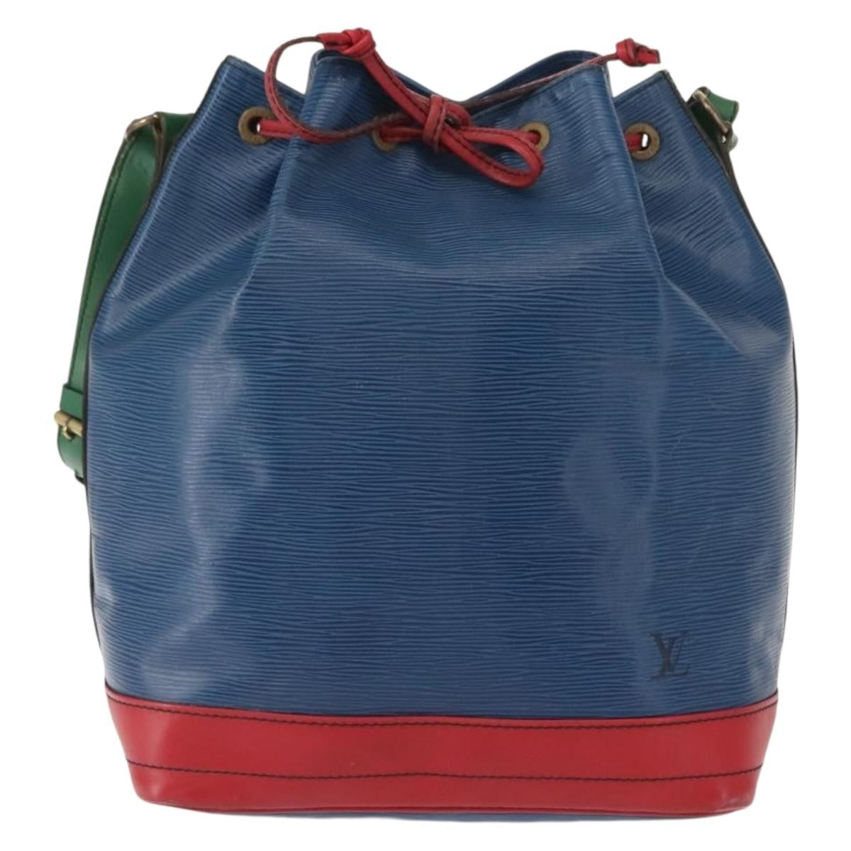 Louis Vuitton Tricolor Noe Epi Leather Blue Leather Shoulder Bag Bag (Pre-Owned)