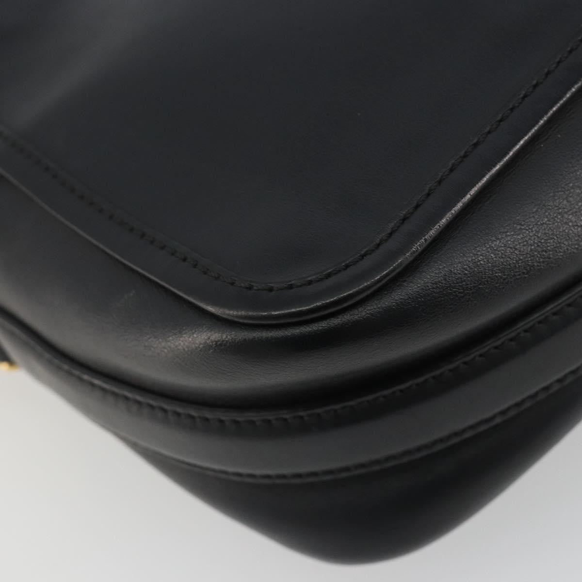 Fendi F Is Fendi Camera Leather Navy Leather Shoulder Bag Bag (Pre-Owned)