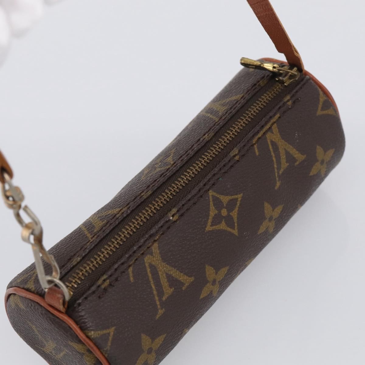 Louis Vuitton Papillon Pochette Monogram Canvas Brown Canvas Clutche & Pouche Bag (Pre-Owned)