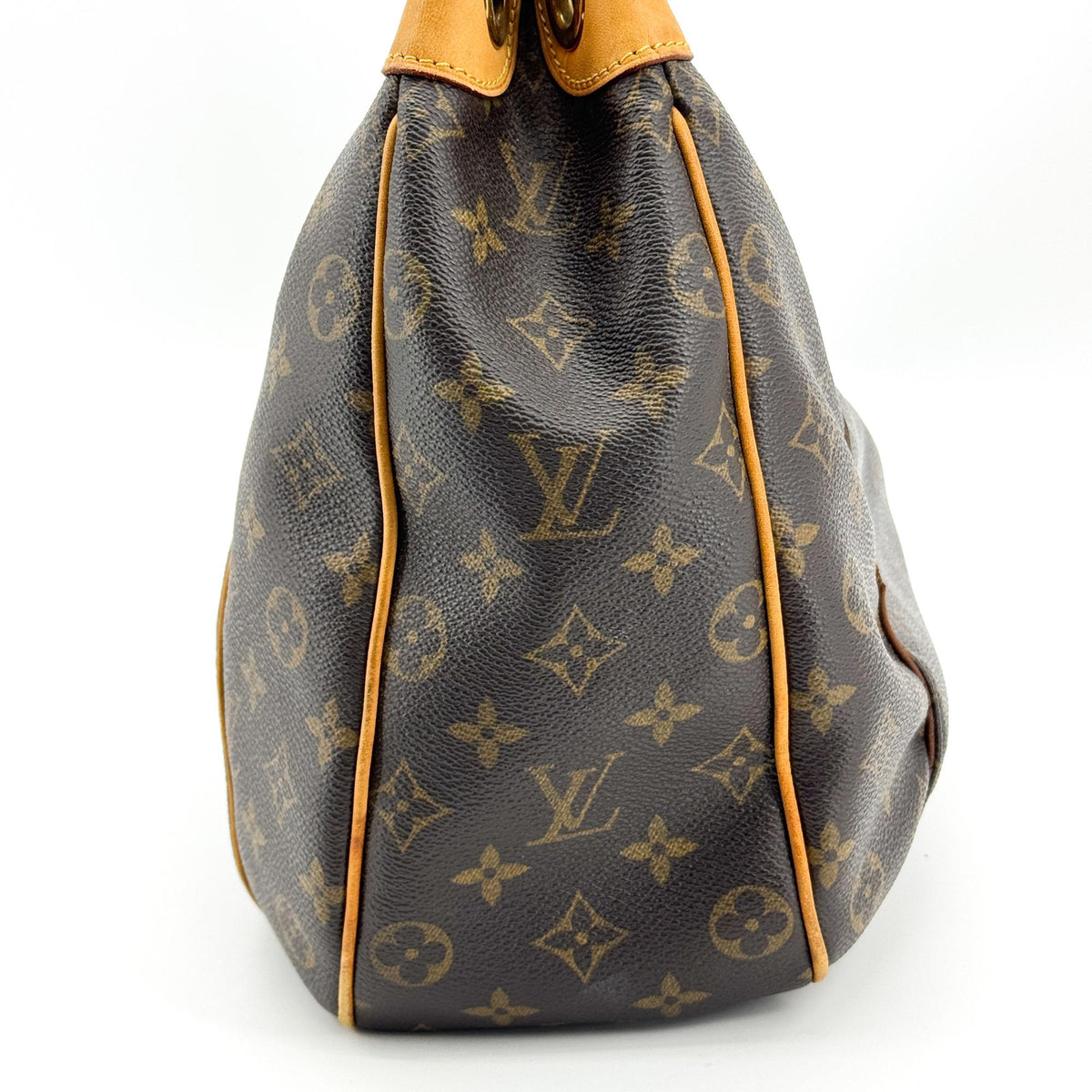 Louis Vuitton Galliera Monogram Canvas Brown Canvas Handbag (Pre-Owned)