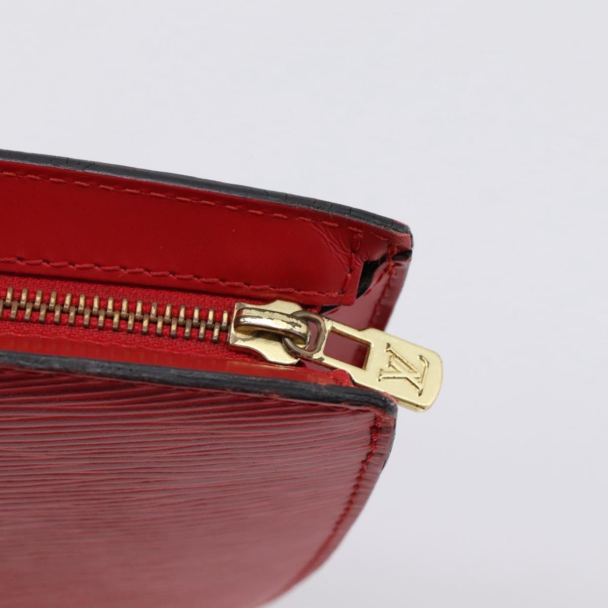 Louis Vuitton Saint Jacques Epi Leather Red Leather Handbag (Pre-Owned)