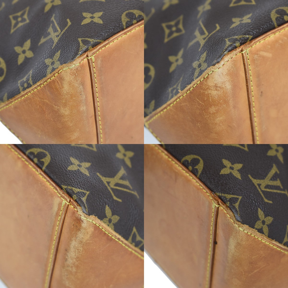 Louis Vuitton Cabas Piano Monogram Canvas Brown Canvas Tote Bag Bag (Pre-Owned)