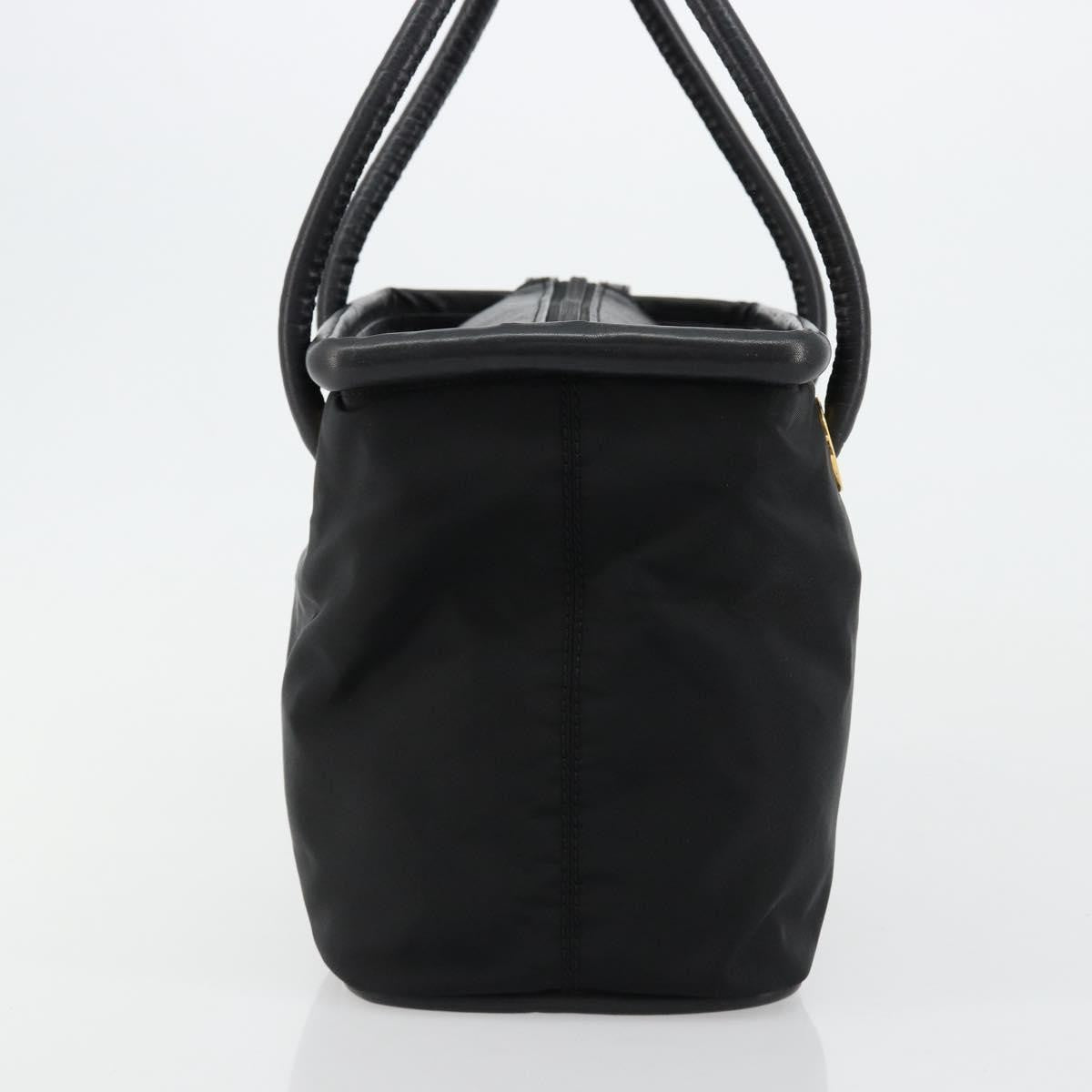 Celine Handbag Nylon Black Nylon Handbag (Pre-Owned)