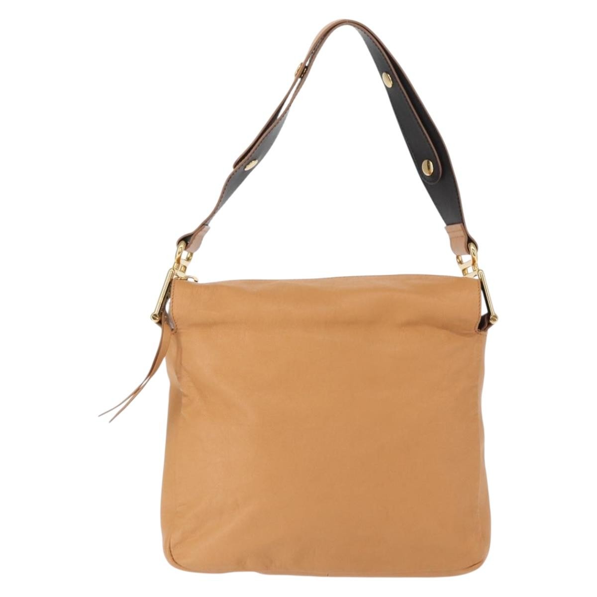 Chloe Vanessa Leather Brown Leather Shoulder Bag Bag (Pre-Owned)
