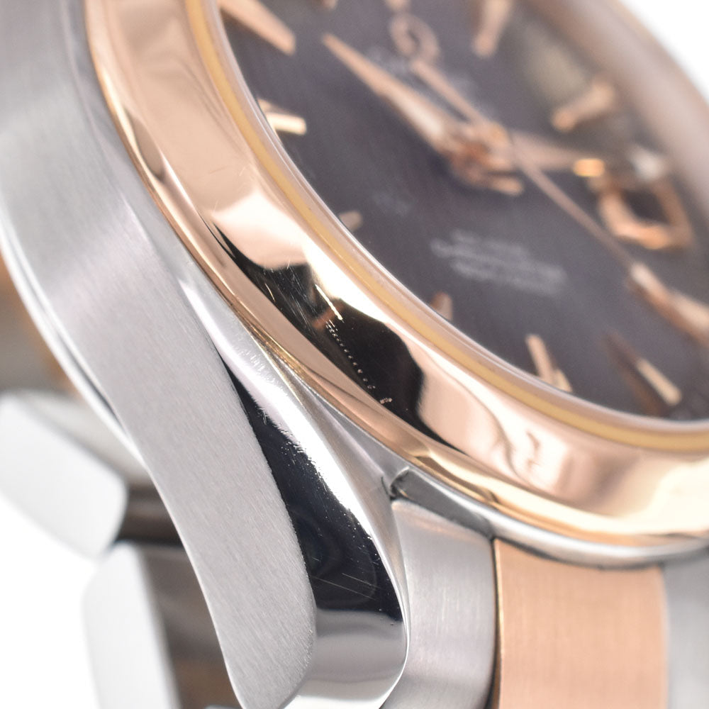 Omega Seamaster Aqua Terra 150M Co-Axial Chronometer Automatic Stainless Steel And Rose Gold Watch (Pre-Owned)