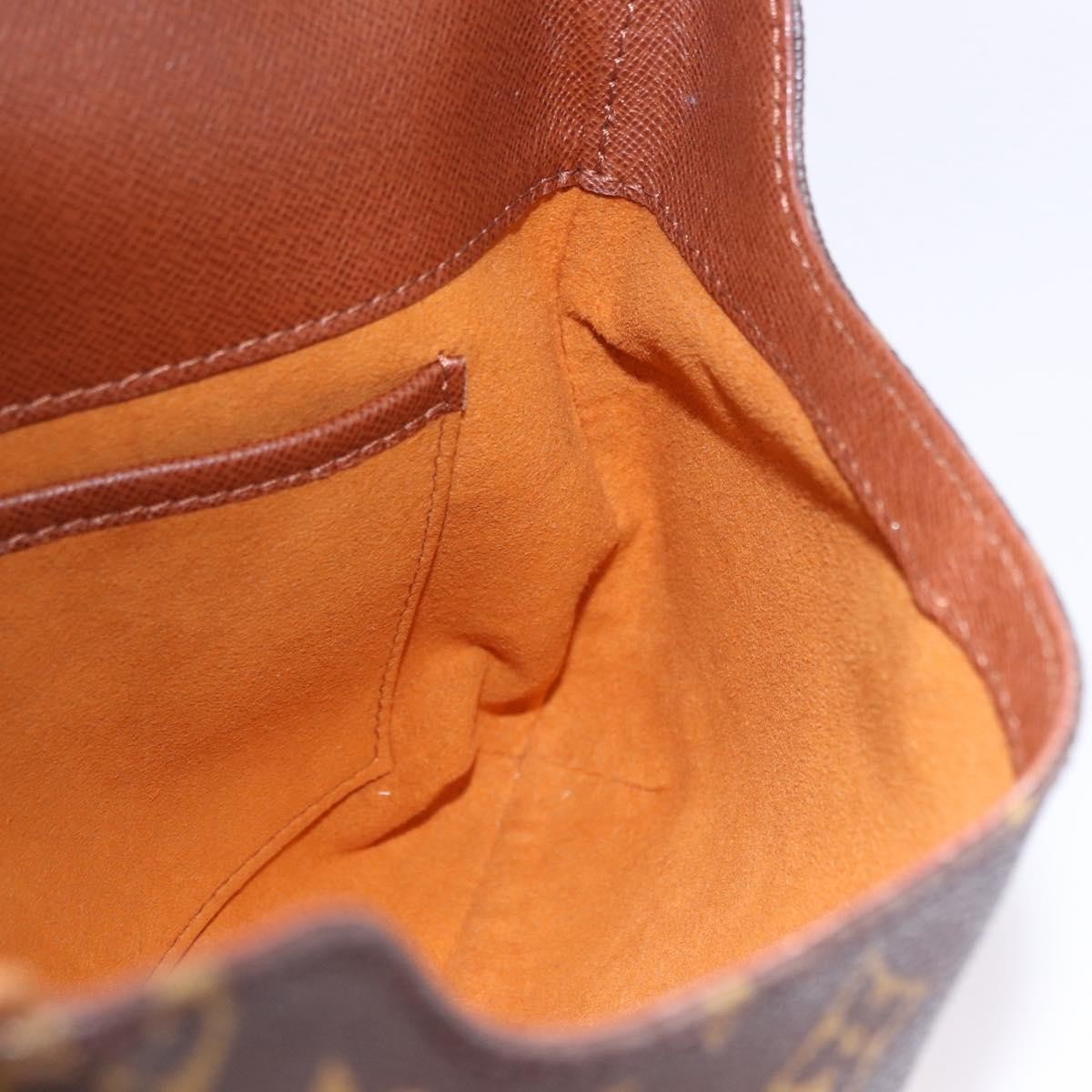 Louis Vuitton Musette Tango Monogram Canvas Brown Canvas Shoulder Bag Bag (Pre-Owned)