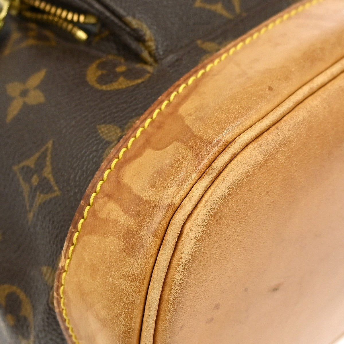 Louis Vuitton Vintage Montsouris Monogram Canvas Brown Canvas Backpack Bag (Pre-Owned)