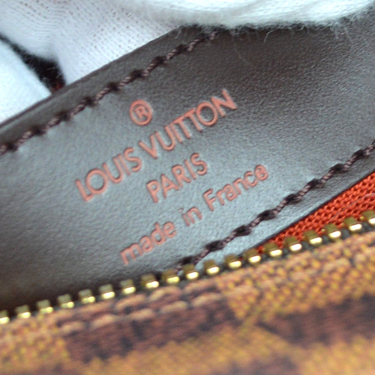 Louis Vuitton Naviglio Damier Brown Canvas Shoulder Bag Bag (Pre-Owned)