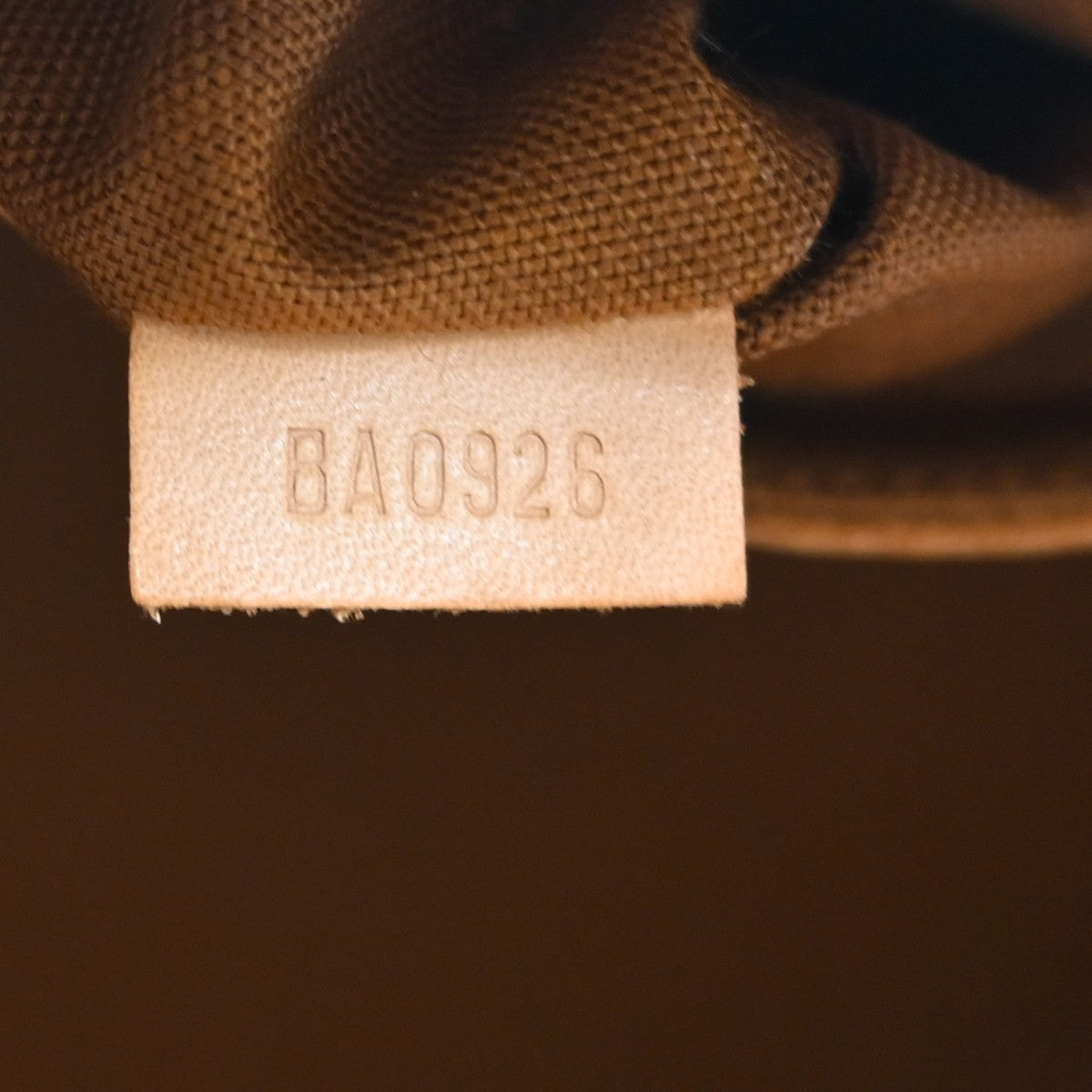 Louis Vuitton Alma Monogram Brown Canvas Handbag (Pre-Owned)