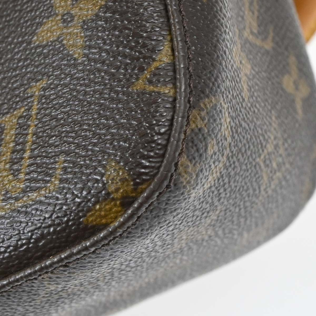 Louis Vuitton Looping Monogram Canvas Brown Canvas Handbag (Pre-Owned)