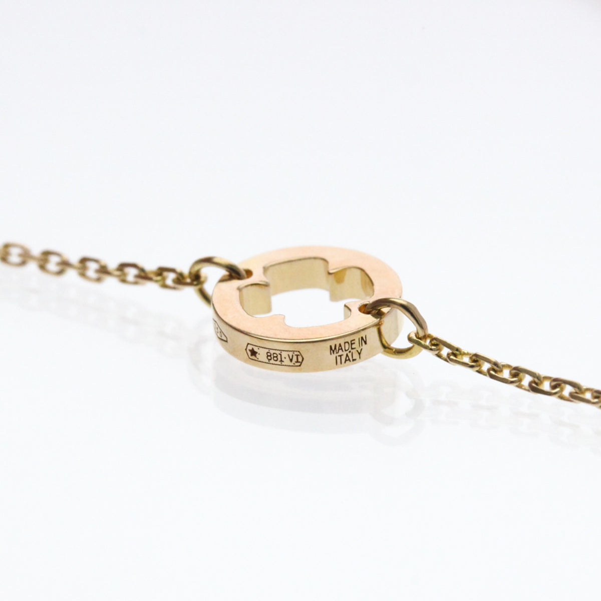 Bvlgari Fiorever Pendant 18K Rose Gold With Ruby And Diamonds Gold Pink_Gold Necklace Jewelry (Pre-Owned)