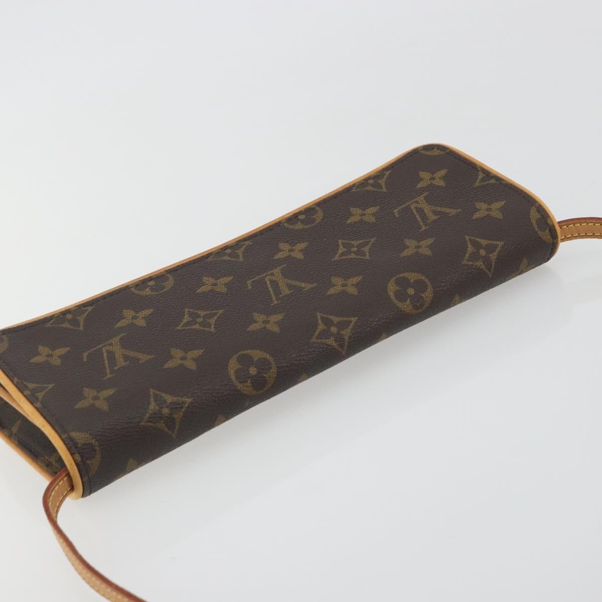 Louis Vuitton Twin Monogram Canvas Brown Canvas Clutche & Pouche Bag (Pre-Owned)