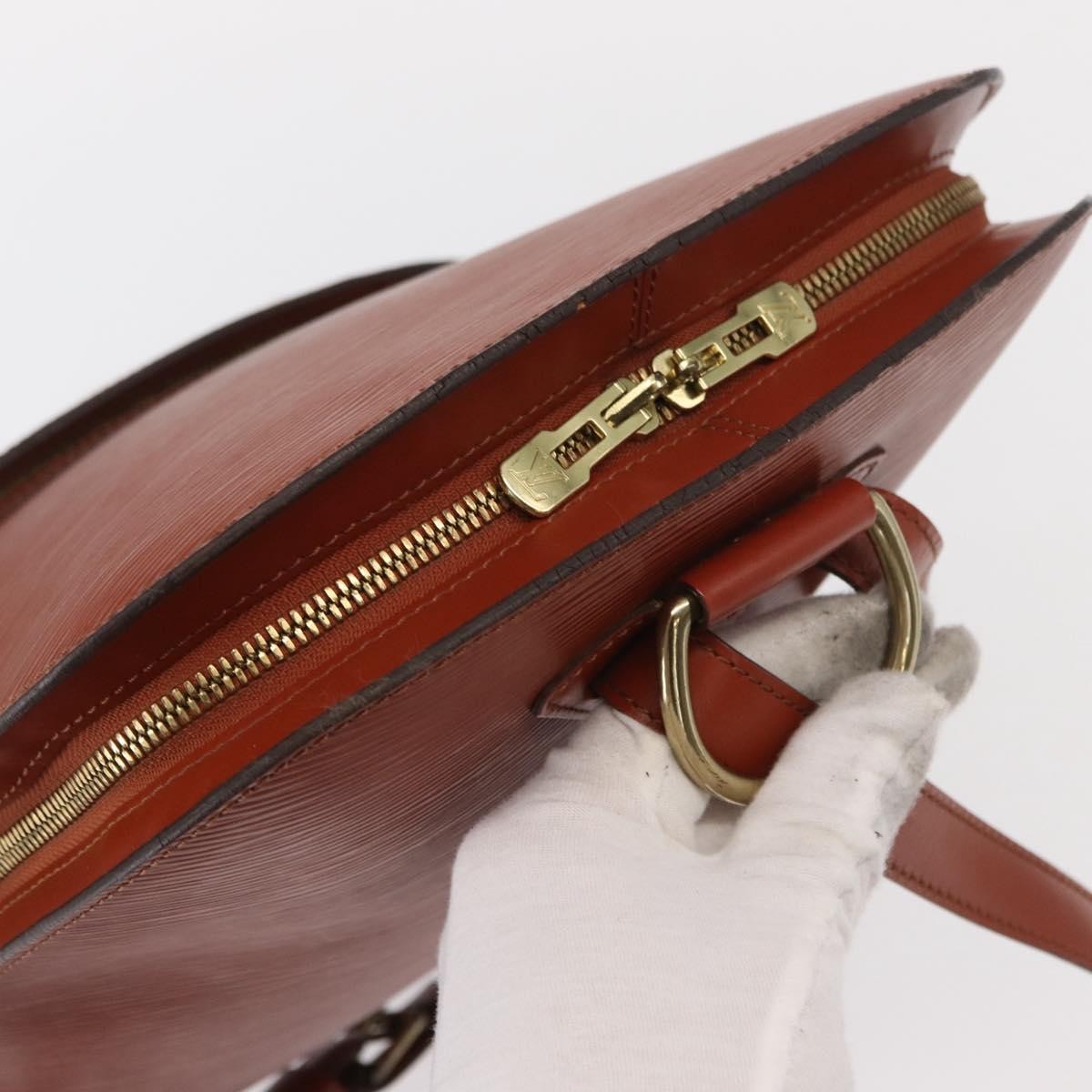 Louis Vuitton Gobelins Epi Leather Brown Leather Backpack Bag (Pre-Owned)