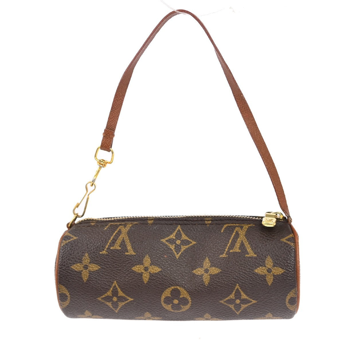 Louis Vuitton Papillon Pochette Monogram Canvas Brown Canvas Clutche & Pouche Bag (Pre-Owned)