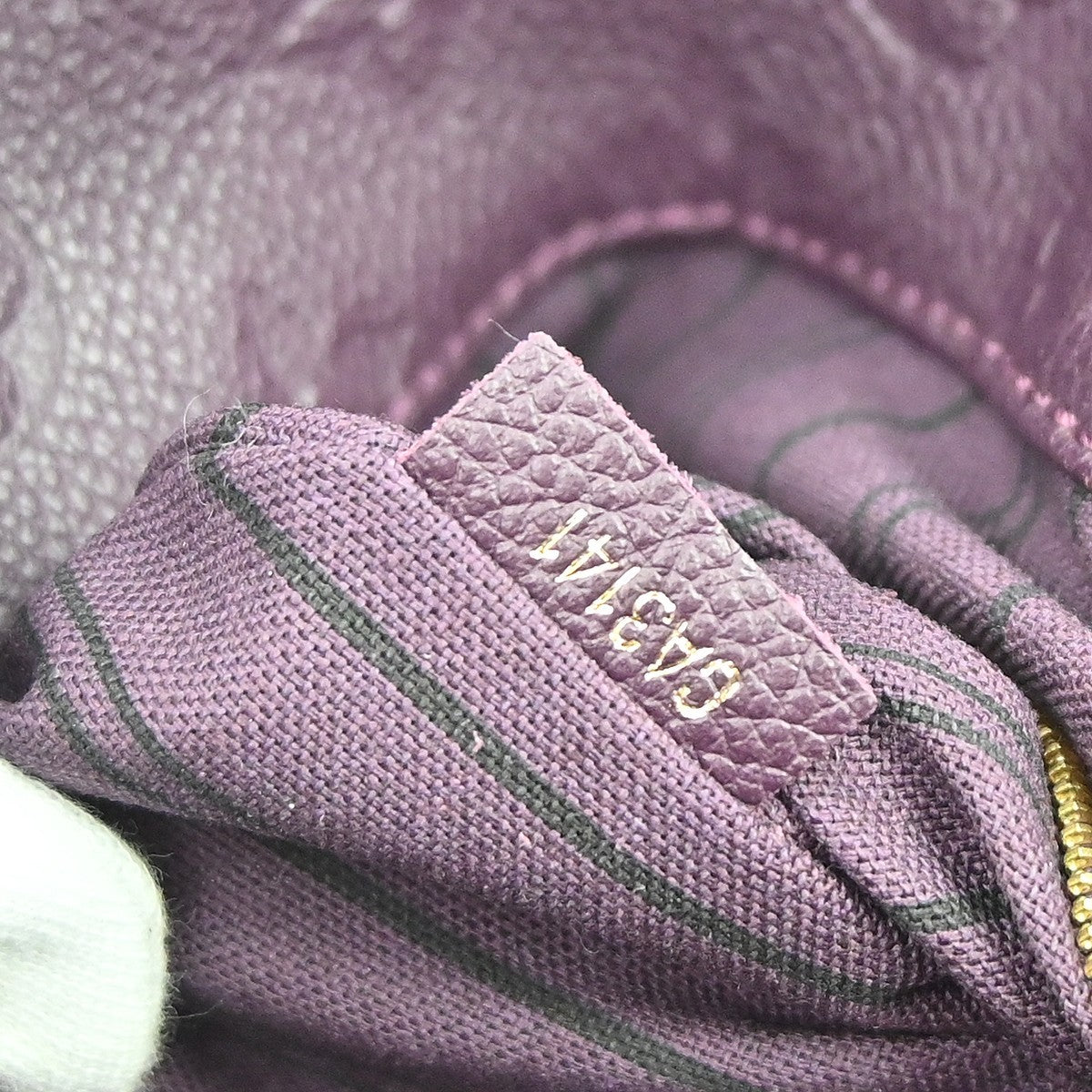 Louis Vuitton Artsy Leather Purple Leather Handbag (Pre-Owned)