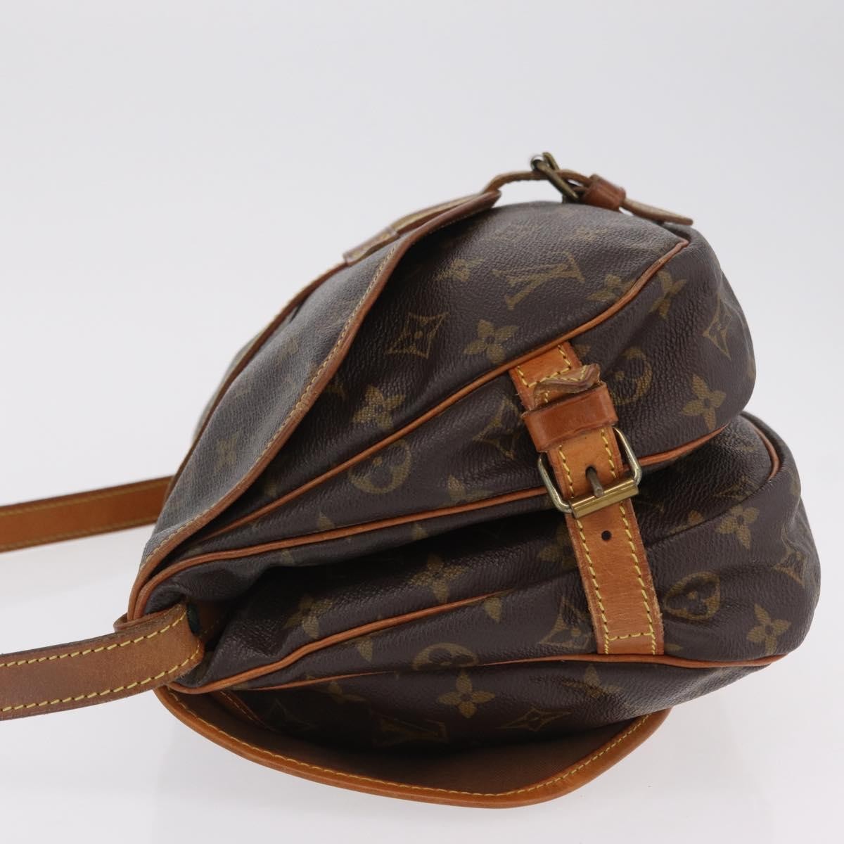 Louis Vuitton Saumur Monogram Canvas Brown Canvas Shoulder Bag Bag (Pre-Owned)