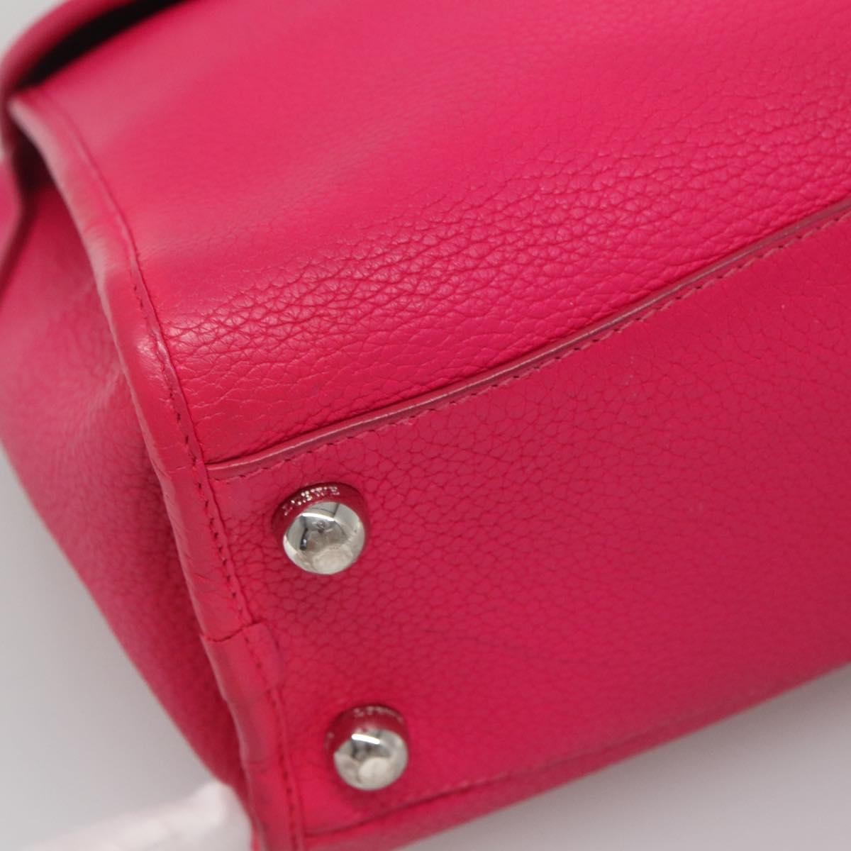 Loewe Alamo Leather Pink Leather Handbag (Pre-Owned)