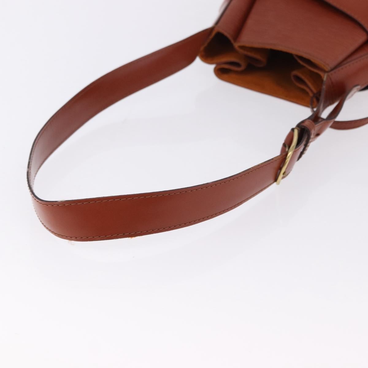 Louis Vuitton Vintage Sac D'epaule Epi Leather Brown Leather Shoulder Bag Bag (Pre-Owned)