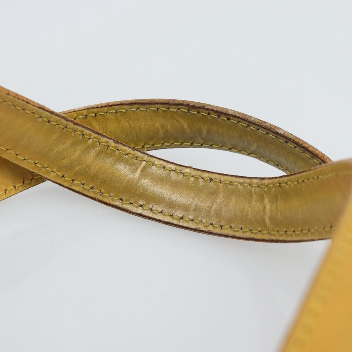 Louis Vuitton Saint Jacques Epi Leather Yellow Leather Handbag (Pre-Owned)