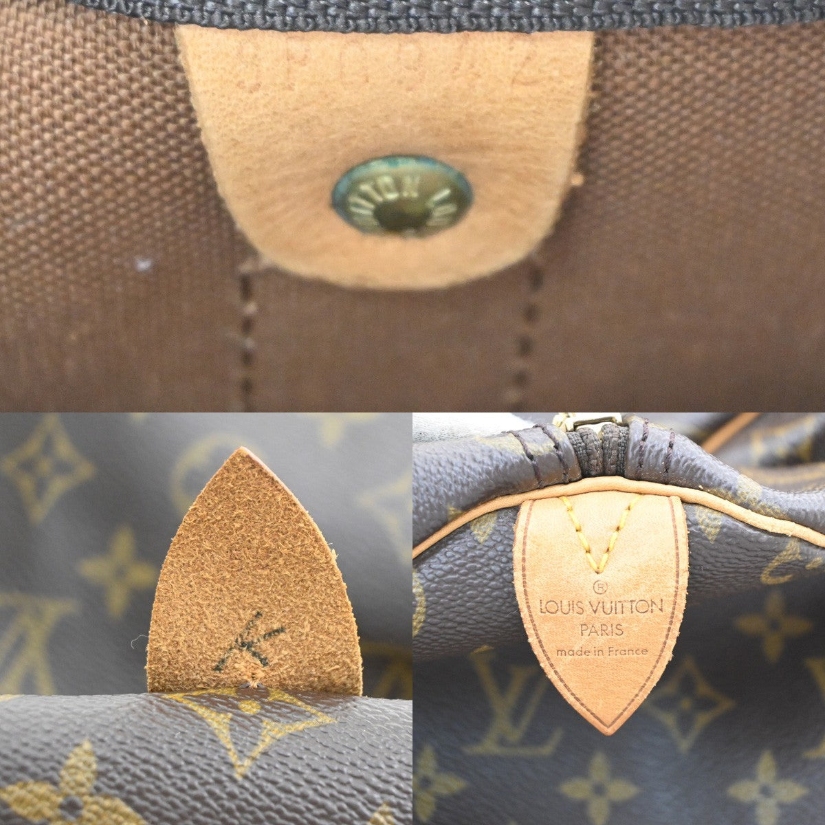 Louis Vuitton Keepall Monogram Canvas Brown Canvas Travel Bag Bag (Pre-Owned)