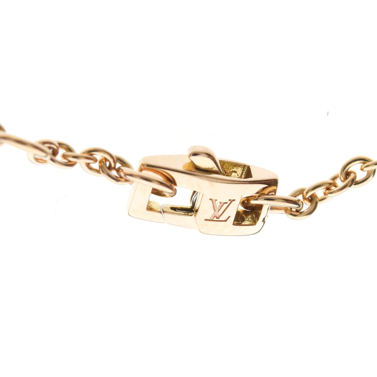 Louis Vuitton Color Blossom Sun 18K Rose Gold With Mother Of Pearl Gold Pink_Gold Bracelet Jewelry (Pre-Owned)