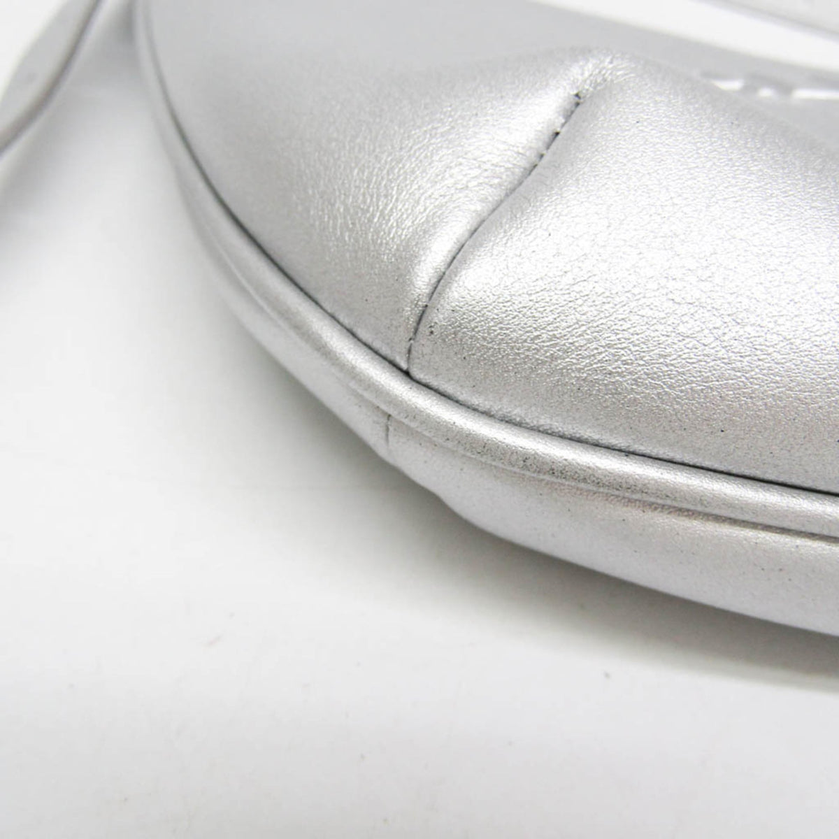 Balenciaga Mary Kate Sling Leather Silver Leather Handbag (Pre-Owned)
