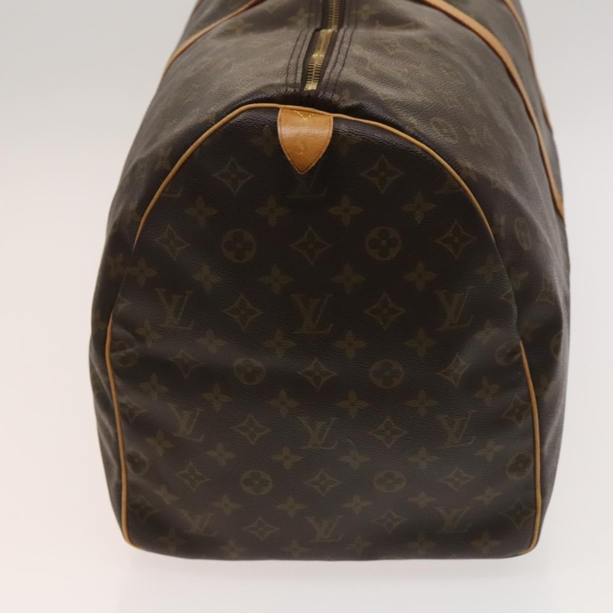 Louis Vuitton Keepall Monogram Canvas Brown Canvas Travel Bag Bag (Pre-Owned)
