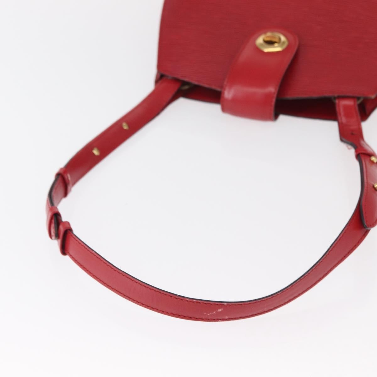 Louis Vuitton Cluny Epi Leather Red Leather Shoulder Bag Bag (Pre-Owned)
