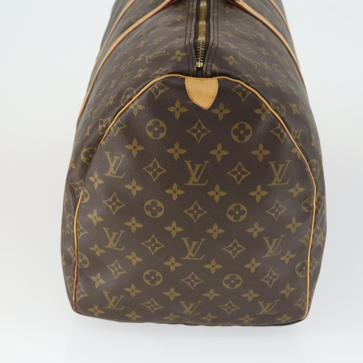Louis Vuitton Keepall Monogram Canvas Brown Canvas Travel Bag Bag (Pre-Owned)