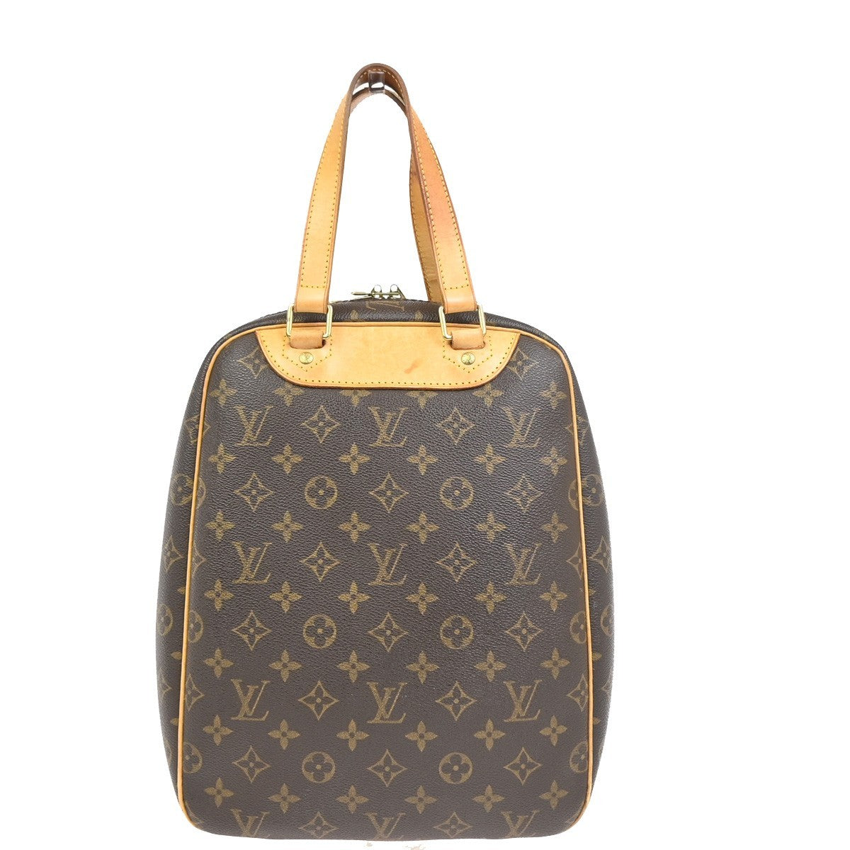 Louis Vuitton Excursion Monogram Canvas Brown Leather Handbag (Pre-Owned)