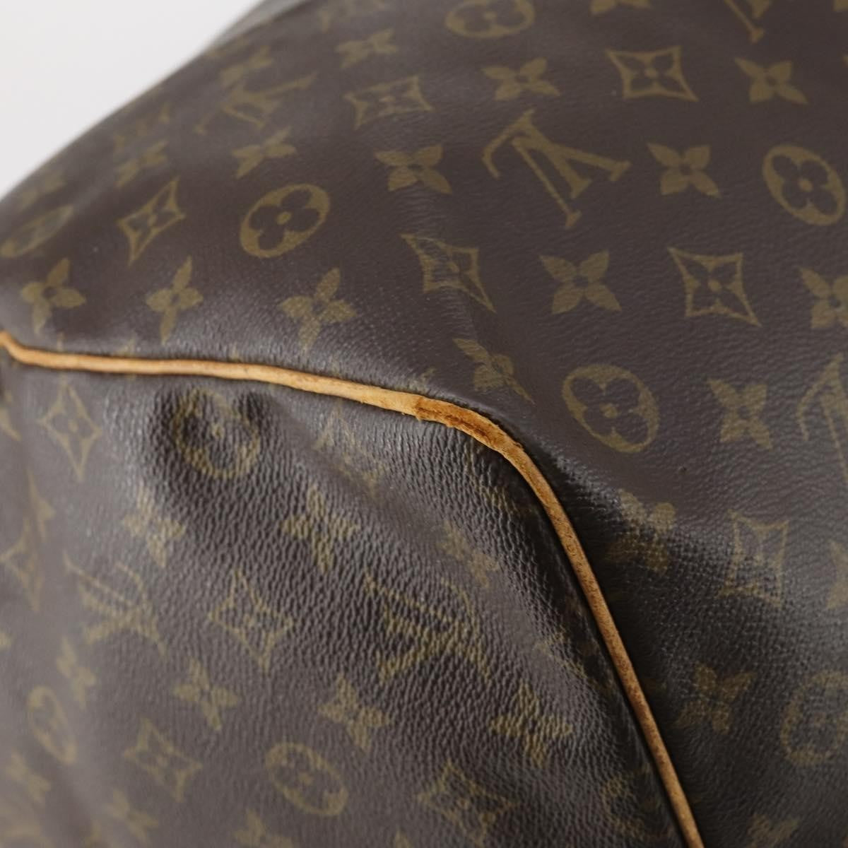 Louis Vuitton Keepall Monogram Canvas Brown Canvas Travel Bag Bag (Pre-Owned)