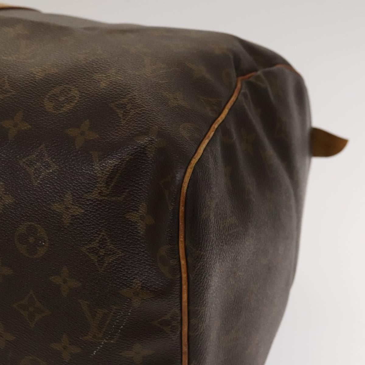 Louis Vuitton Keepall Monogram Canvas Brown Canvas Travel Bag Bag (Pre-Owned)