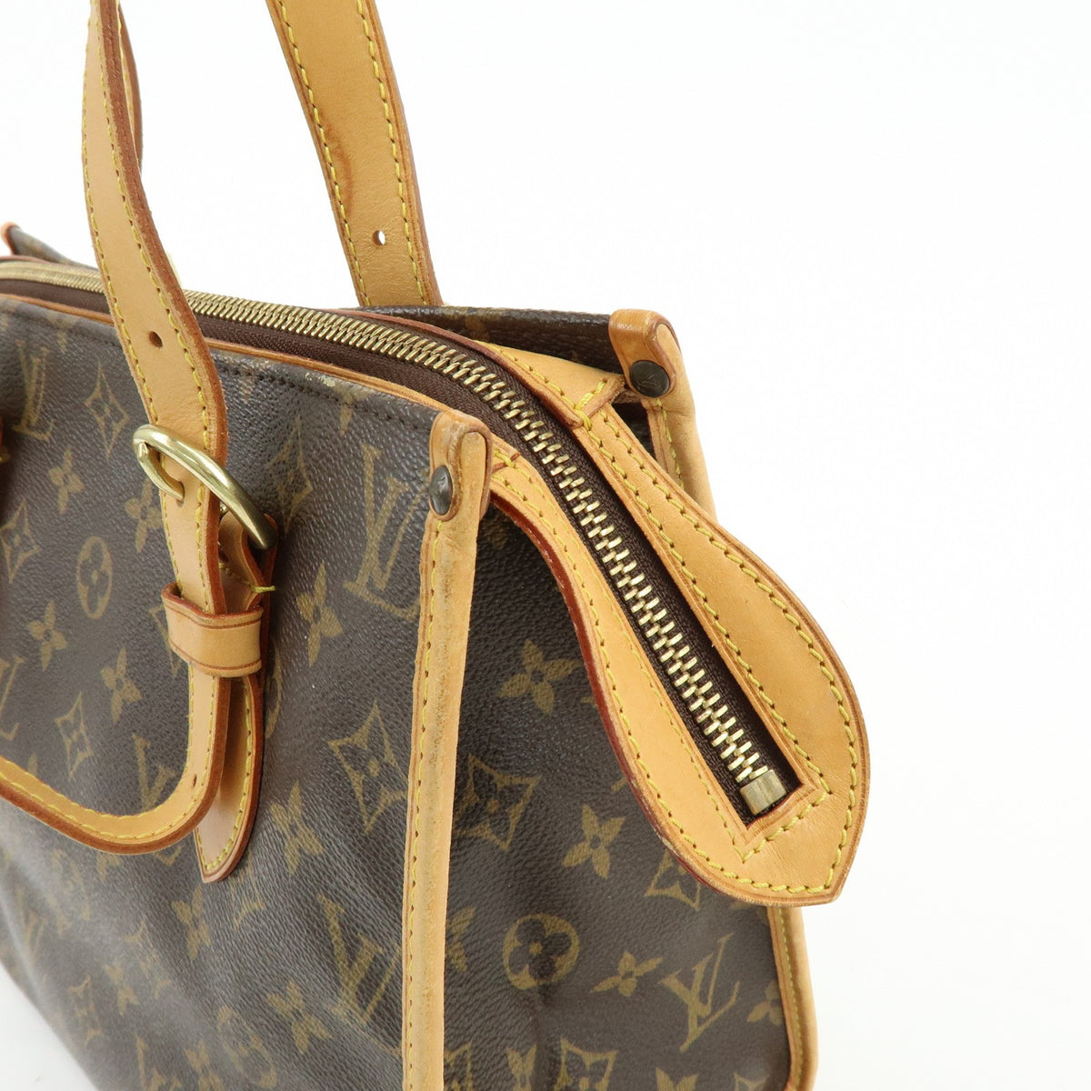 Louis Vuitton Popincourt Monogram Canvas Brown Canvas Shoulder Bag Bag (Pre-Owned)